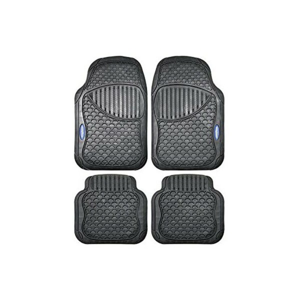 Automobilių grindų kilimėlių rinkinys Goodyear GOD9020 Universalus Juoda (4 pcs)