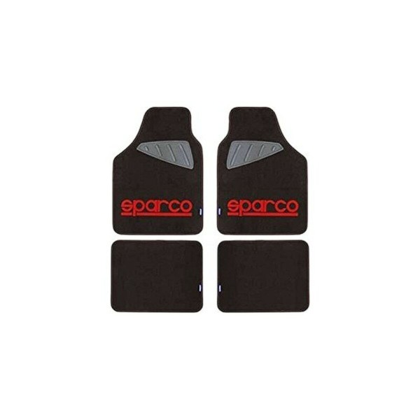 Car Floor Mat Set Sparco SPC1903 Universal Black/Red (4 pcs)