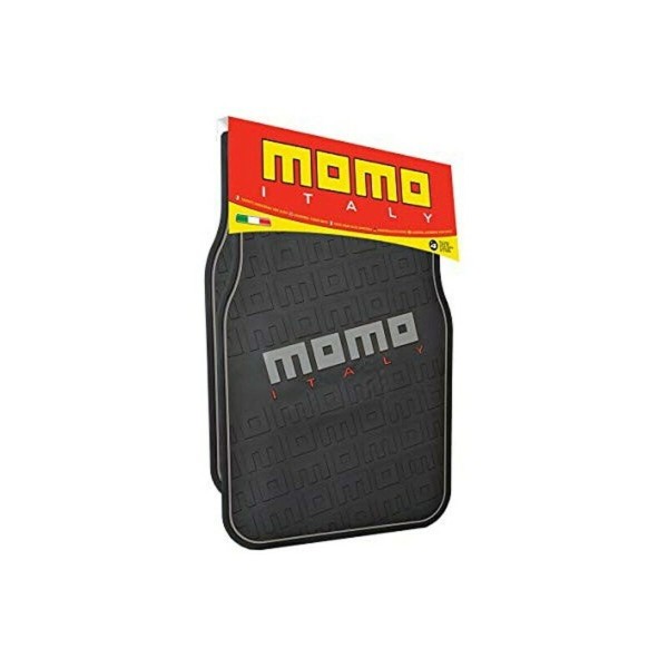 Auto põrandamattide komplekt MOMO CM009BG Must/Punane PVC