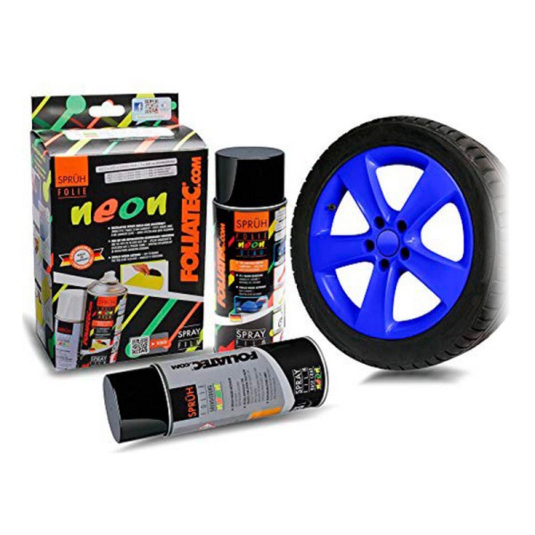 Auto Šķidrā Gumija Foliatec Zils 400 ml (2 pcs)