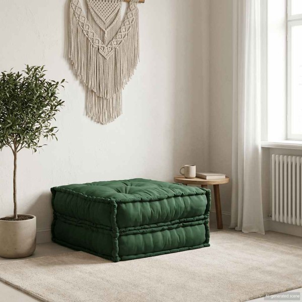Modulinė sofa, žalia, 70x70x36, audinys