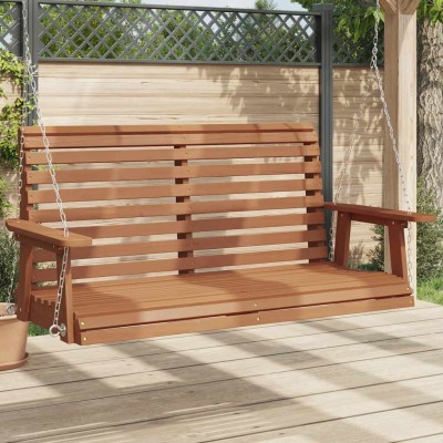 Garden swing-bench with...