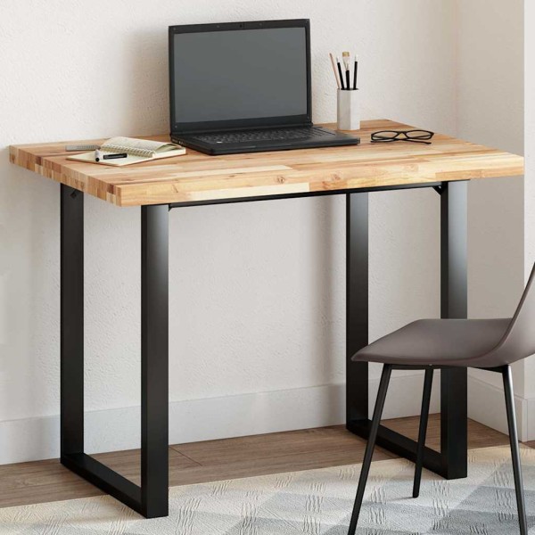 Table top, 80x70x4cm, solid acacia, rectangular