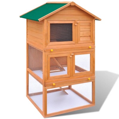 Outdoor rabbit cage,...