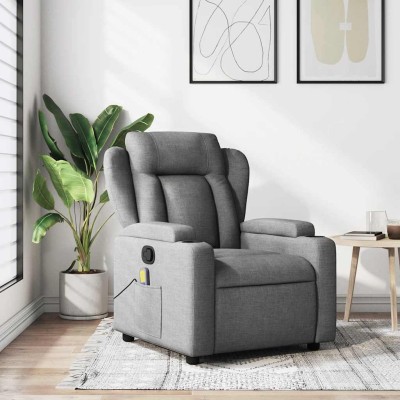 Massage reclining chair,...