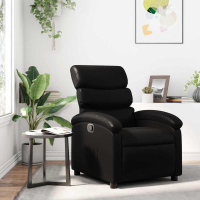 Reclining chair, black,...