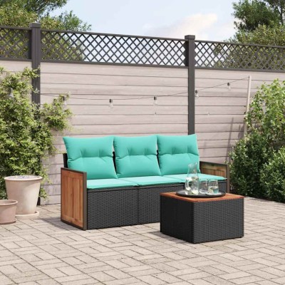 4-piece garden sofa set...