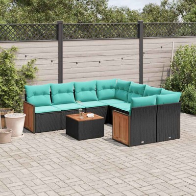 9-piece garden sofa set...