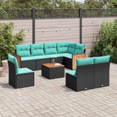 9-piece garden sofa set...