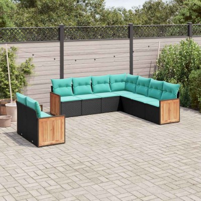 9-piece garden sofa set...