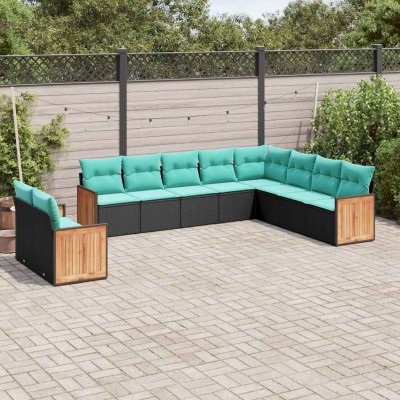 10-piece garden sofa set...