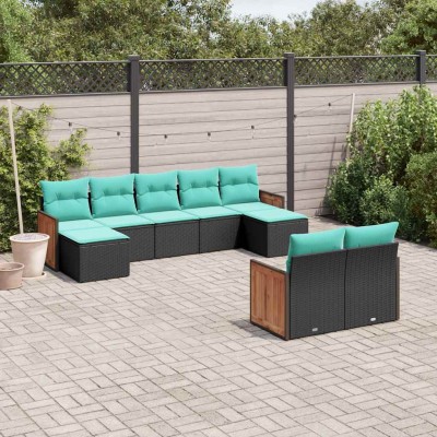9-piece garden sofa set...