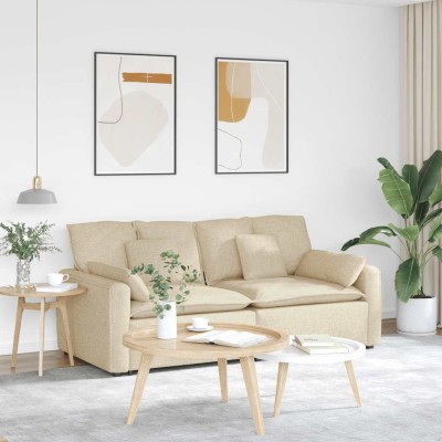 Modular sofa with cushions,...