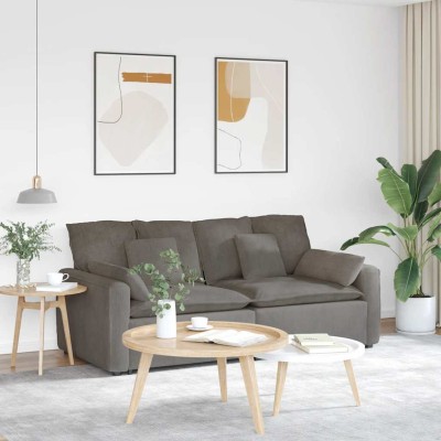 Modular sofa with cushions,...