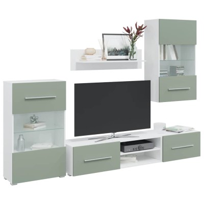 5-piece TV cabinets with...
