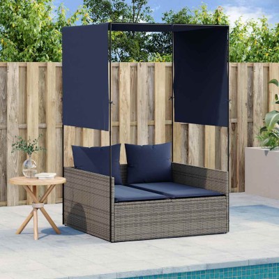 Double sun lounger with...