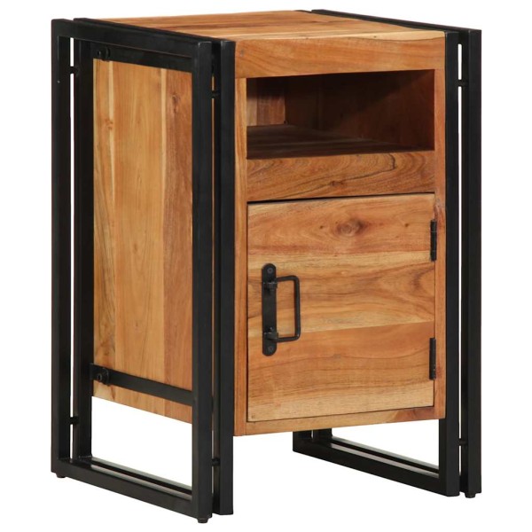 Bedside cabinet, 40x40x59 cm, solid acacia