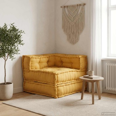 Modulinė sofa, geltona,...