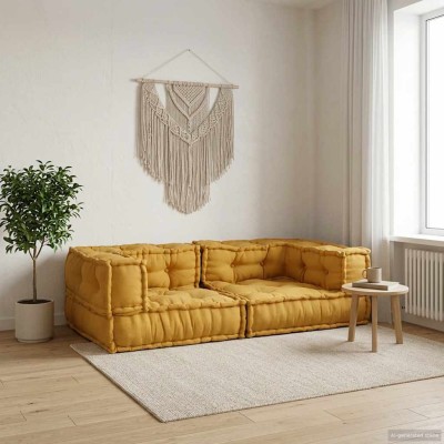 Two-seater modular sofa,...