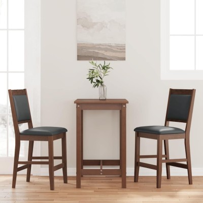 Bar stools with cushions, 2...