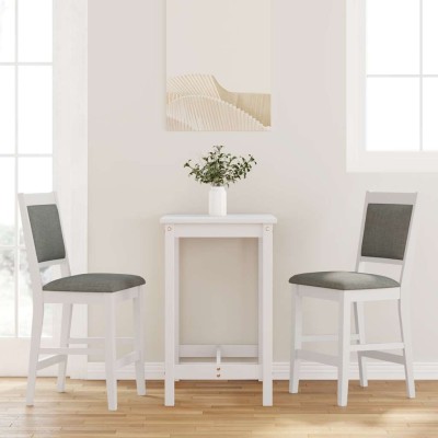 Bar stools with cushions, 2...