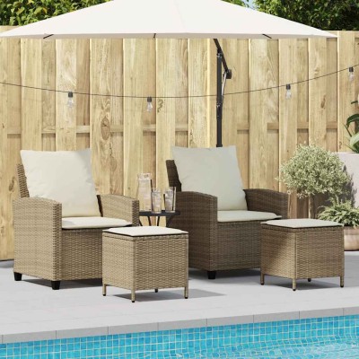 4-piece garden sofa set...
