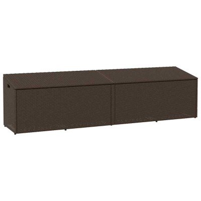 Garden storage box, brown,...