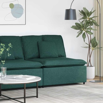 Modular sofa with cushions,...