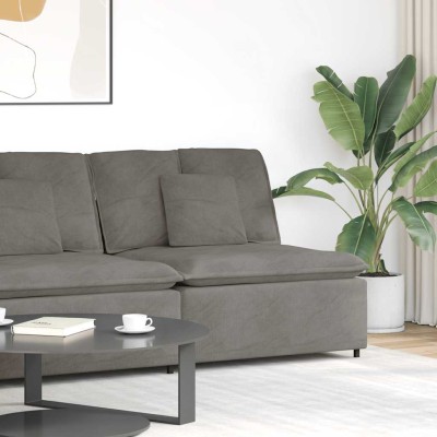 Modular sofa with cushions,...