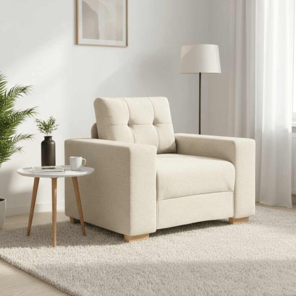 Sofa chair, linen, 100x78x80 cm