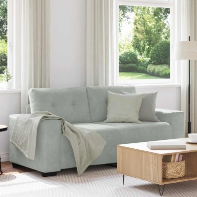 Double sofa, light gray,...