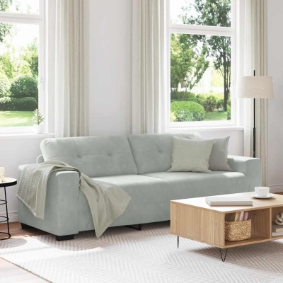 Three-seater sofa, light...