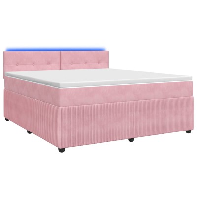 Spring bed with mattress...