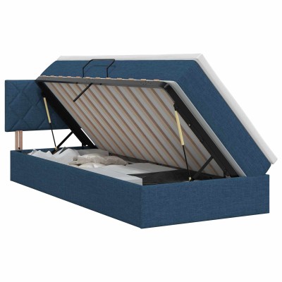 Bed with storage space and...