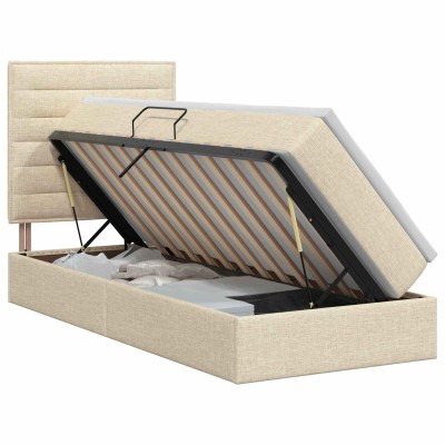 Bed with storage space and...
