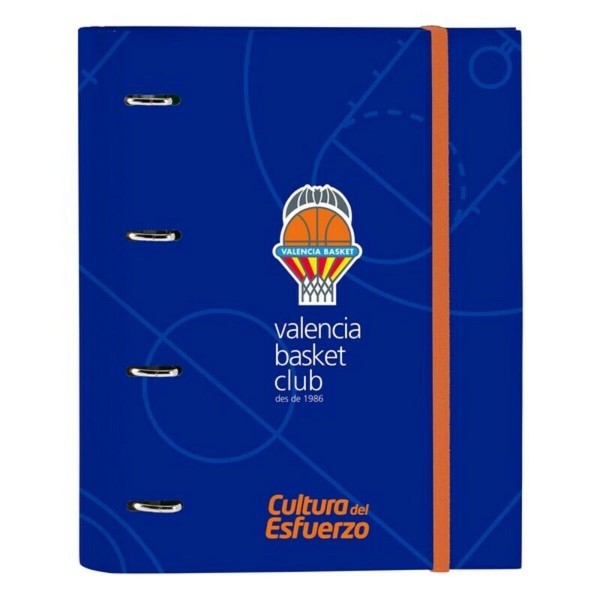 Gredzenveida stiprinājums Valencia Basket M666 Zils Oranžs (27 x 32 x 3.5 cm)