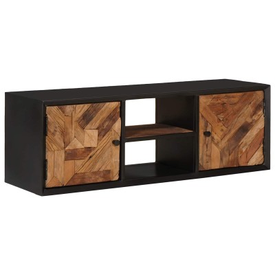 TV cabinet with shelf and...