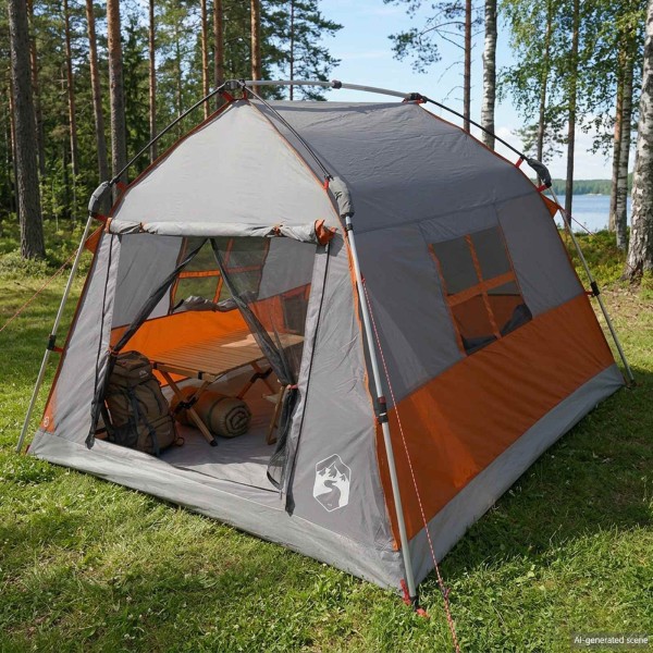 Instant waterproof tent for 2 people