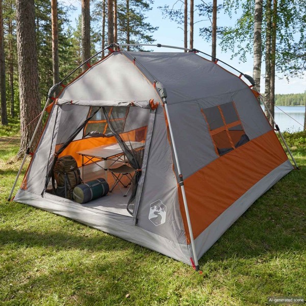 Instant waterproof tent for 3 people