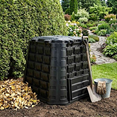 Garden compost bin Black 91...