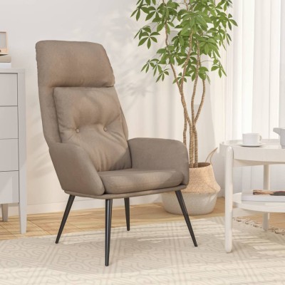 Lounge chair, taupe color,...