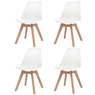 Dining room chairs, 4 pcs.,...