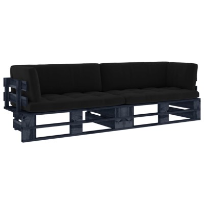 Double sofa made of pallets...