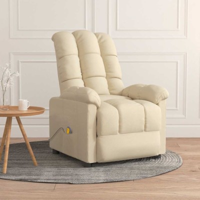 Massage chair, cream color,...