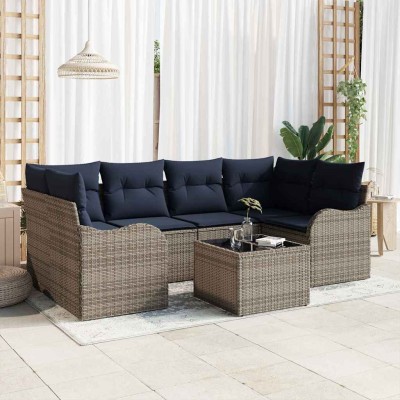 Garden Sofa Set Gray 55 x...