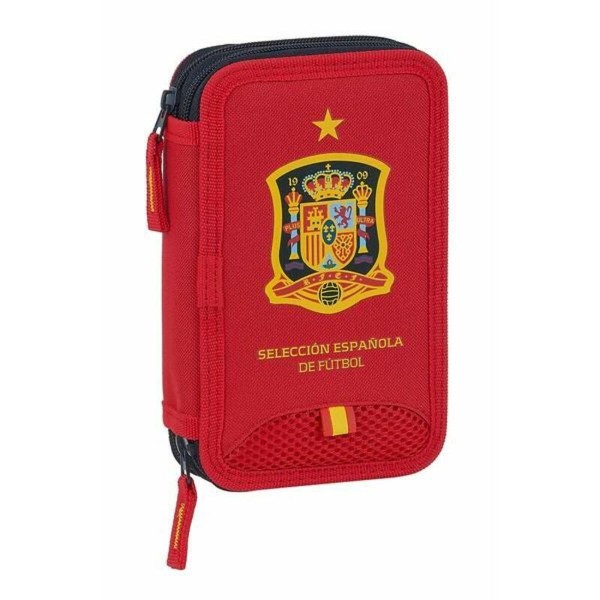 Tuplapenaali RFEF M854 Punainen 12.5 x 19.5 x 4 cm (28 Kappaletta)