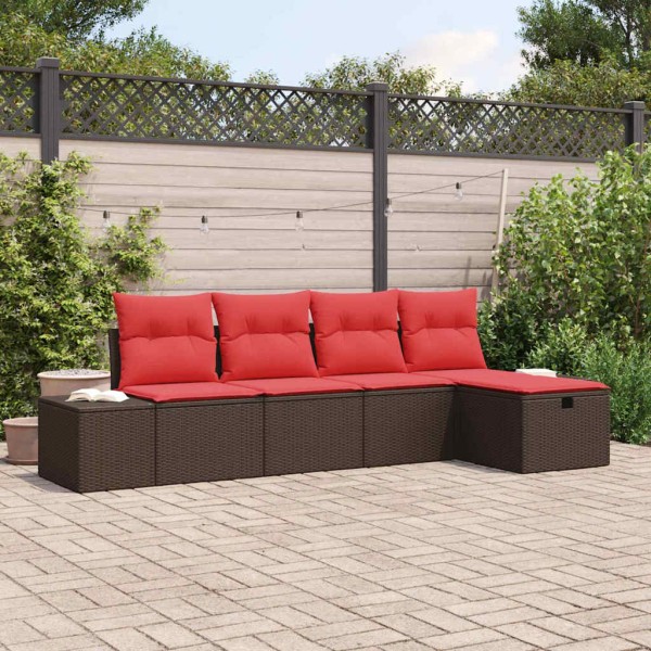 Sofa set 4 pcs. polyrattan