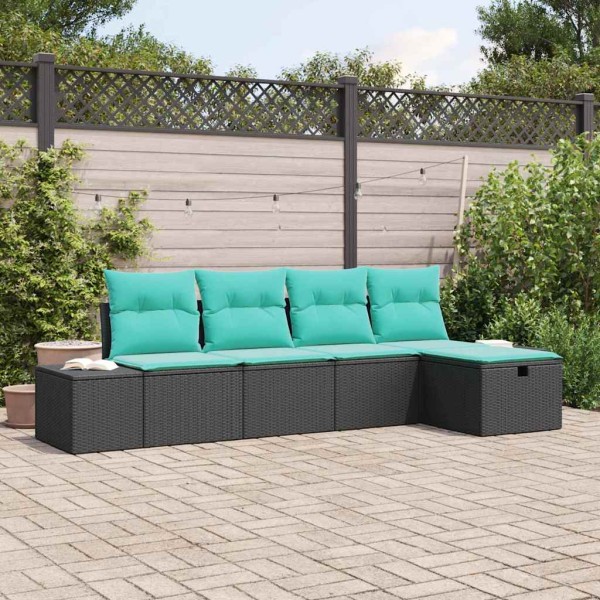 Sofa set 4 pcs. polyrattan