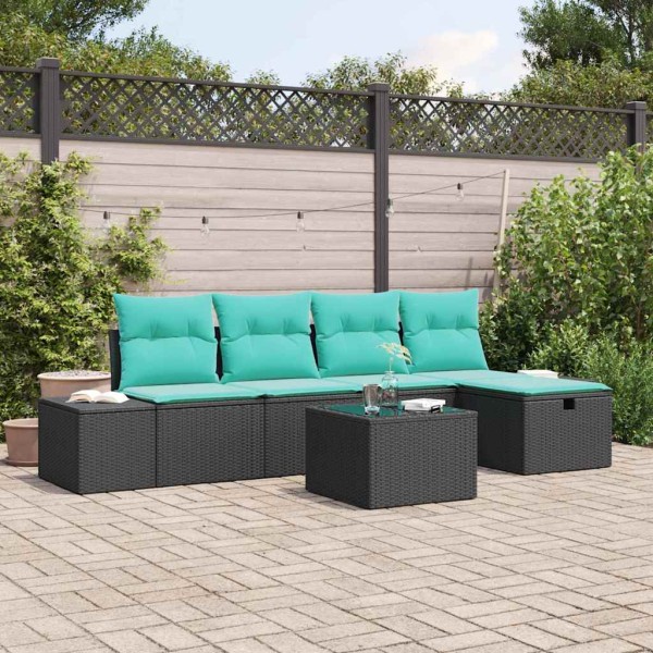 Sofa set 5 pcs. polyrattan