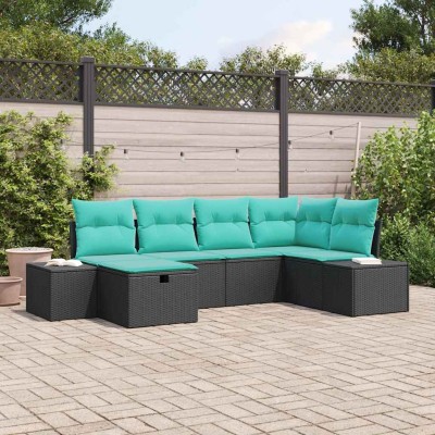 Sofa set 7 pcs. polyrattan